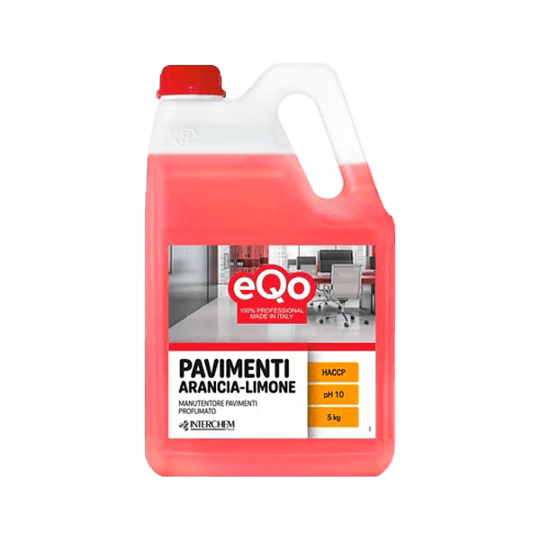 EQO Detergente Pavimenti Arancia-Limone 5 L