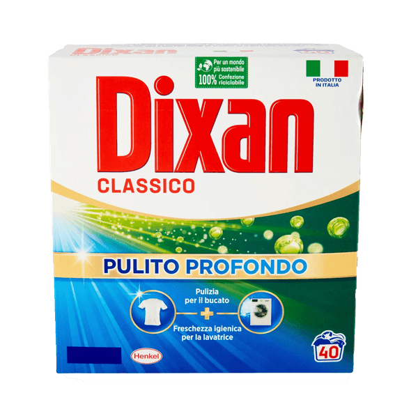 DIXAN polvere lavatrice 40 lavaggi - classico